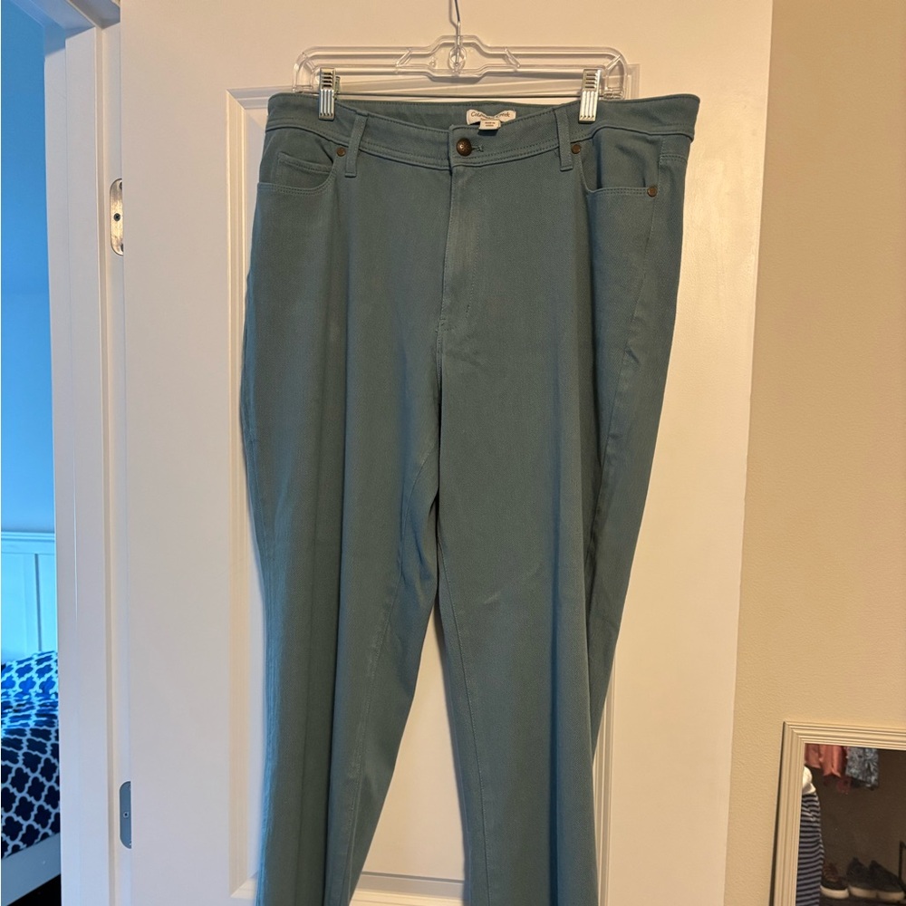 Coldwater Creek Women's Green Jeans